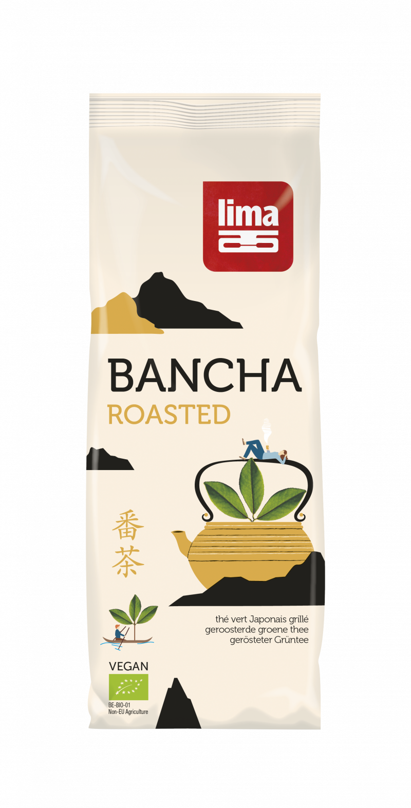 Lima Bancha geroosterde groene thee bio 75g